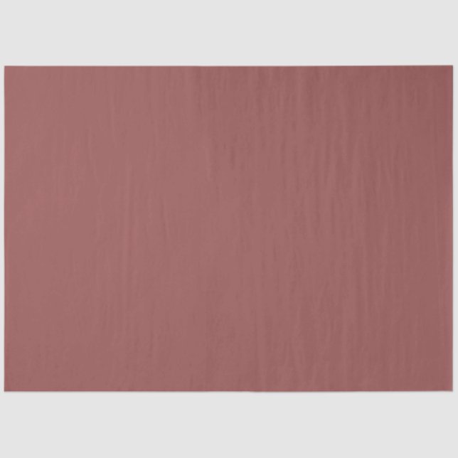 Papel De Seda Simple Modern Marsala (Frente )