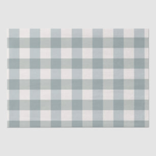 Papel De Seda Simples fazenda do Campo Gingham, Xadrez Verde