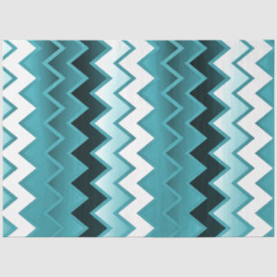 Papel De Seda Simplesmente ZigZag - Teal