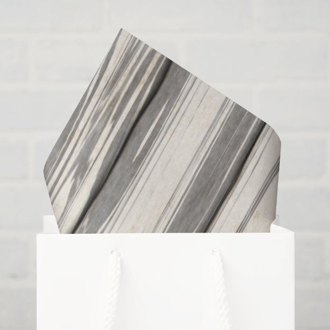 Papel De Seda Simulado em madeira desgastada   (Sacola de presentes)