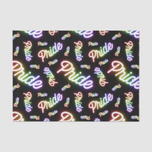 Papel De Seda Sinais do Orgulho Neon