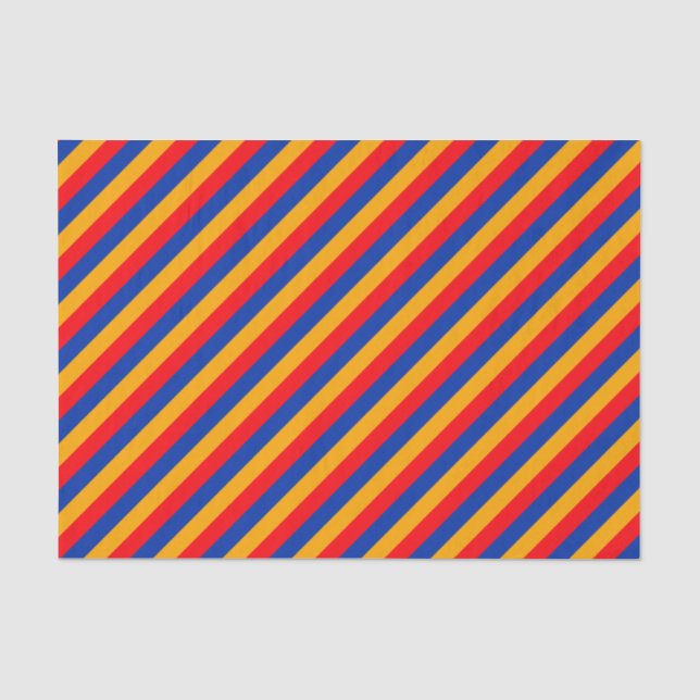 Papel De Seda Sinalizador Armênia (Frente )
