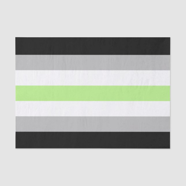 Papel De Seda Sinalizador de Ordenamento do Agender (Frente )
