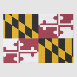 Papel De Seda Sinalizador do Estado de Maryland