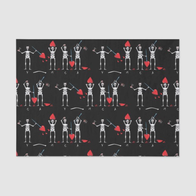 PAPEL DE SEDA SINALIZADOR PRETO DO CAPITÃO MAYFLOWER (Frente )