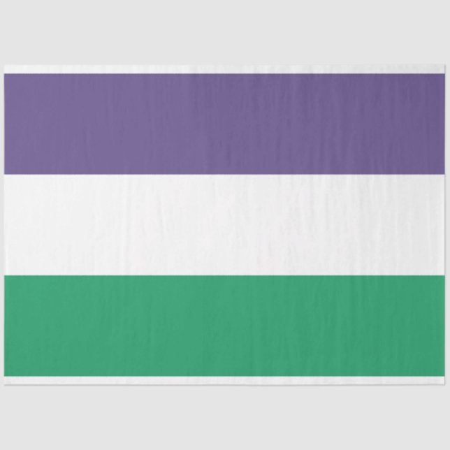 Papel De Seda Sinalizador Suffragette (Frente )