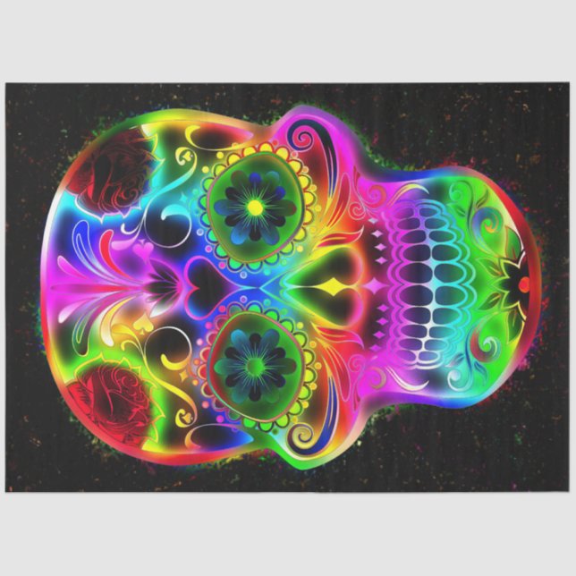 Papel De Seda Skull20160604 (Frente )
