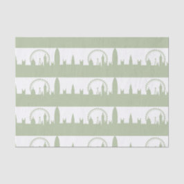 Papel De Seda Skyline Sage, em Londres
