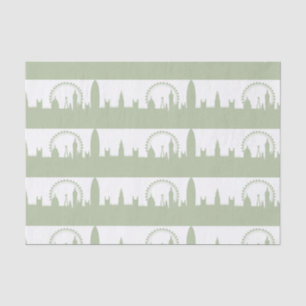 Papel De Seda Skyline Sage, em Londres