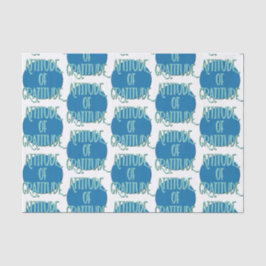 Papel De Seda Slogan De Recuperação De Gratidão