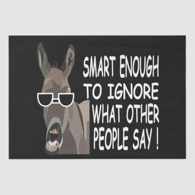 Papel De Seda Smart Donkey legal (Frente )