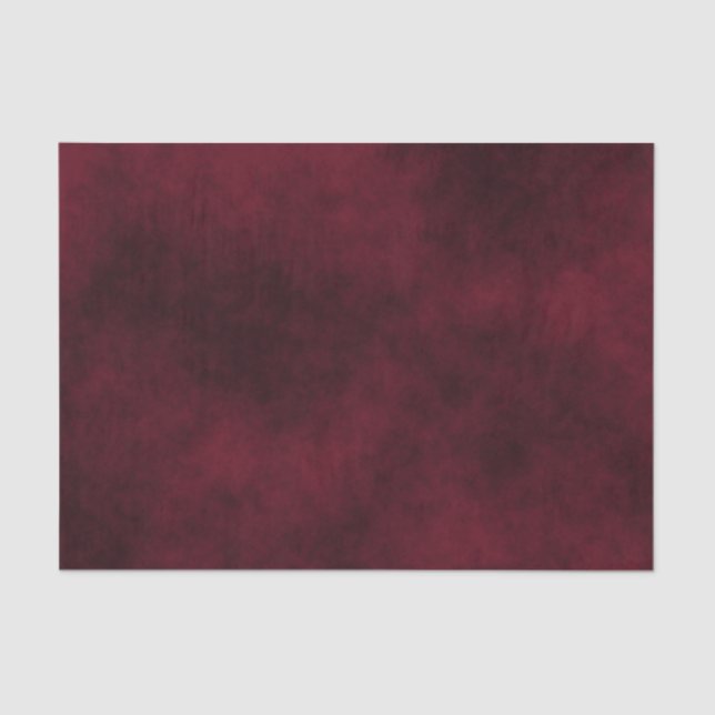 Papel De Seda Smokey Autumn Burgundy (Frente )