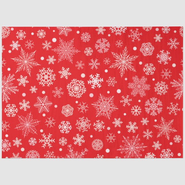 Papel De Seda Snowflake Series 16 Design 9 (Frente )