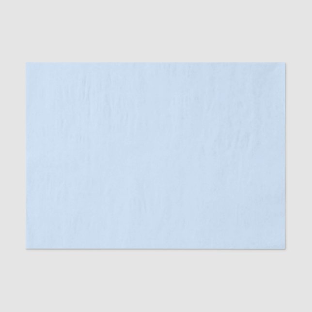 Papel De Seda Snowman Cutout Pale Winter Blue (Frente )