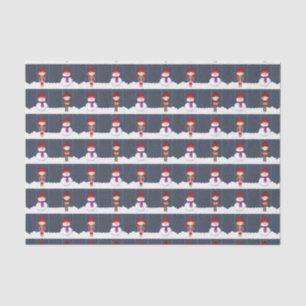 Papel De Seda Snowman Winter Wonderland