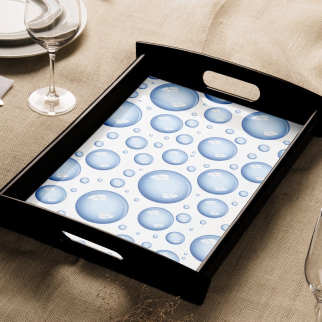 Papel De Seda Sob o mar | Bolhas de ar azul e água (Criador carregado)