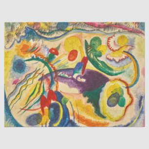Papel De Seda Sobre o tema do último acórdão de Kandinsky