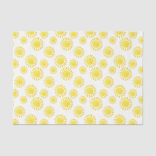 Papel De Seda Sol (Design 19 Série Amarelo/Laranja)
