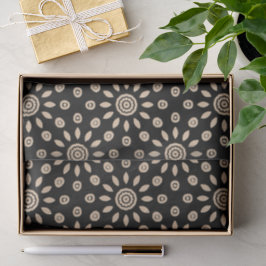 Papel De Seda Sol Dourado Retro