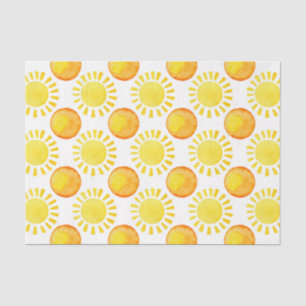 Papel De Seda Sol (Série Design 20 Amarelo/Laranja)