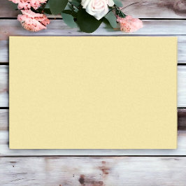 Papel De Seda Solid Baby Yellow