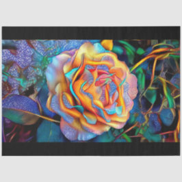 Papel De Seda Sonho de Rosa de Arte Glossy