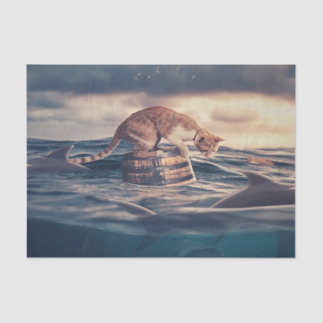 Papel De Seda Sonho do Cat Nap ou Pesadelo (Frente )