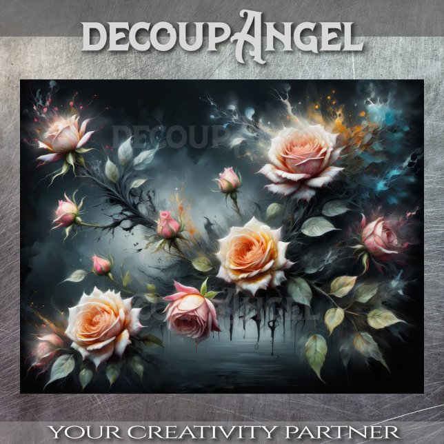 Papel De Seda Sonho Petal Suave - Decoupage - (Criador carregado)