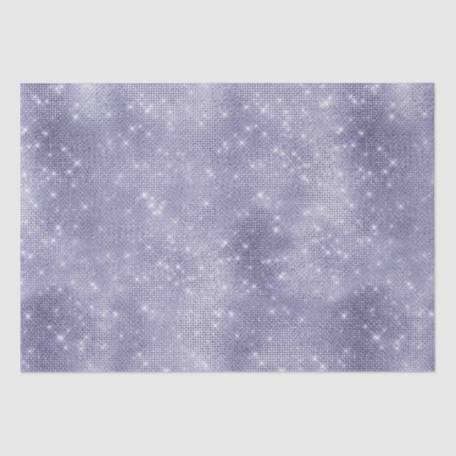 Papel De Seda Sonho Roxo Sparkle (Frente )