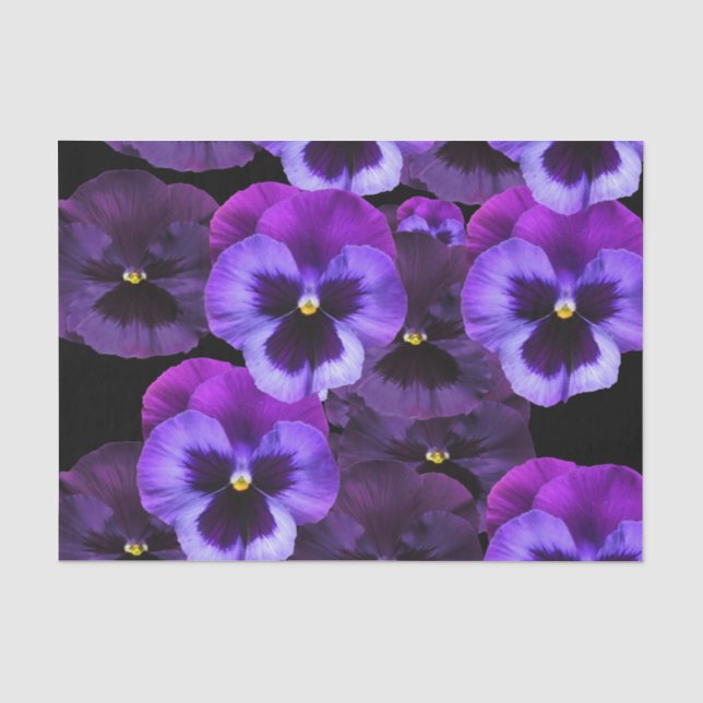 PAPEL DE SEDA SONHOS DE VIOLETAS (Frente )