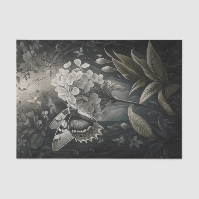 Papel De Seda Sonhos Oleander, Lua na Terra (Frente )