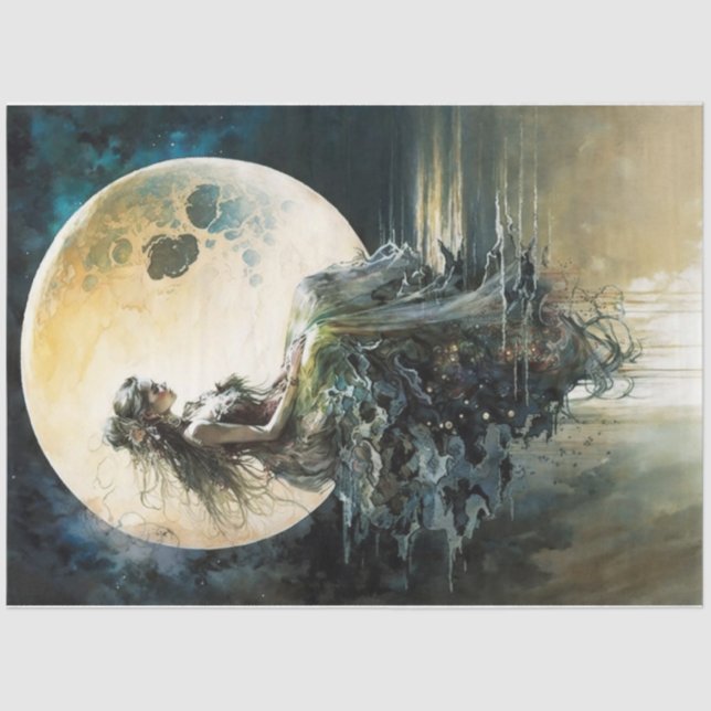 Papel De Seda Sonhos Pacíficos (Frente )