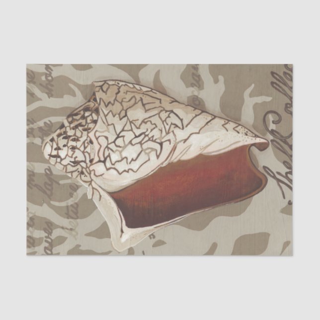 Papel De Seda Sonnet Seaside IV (Frente )