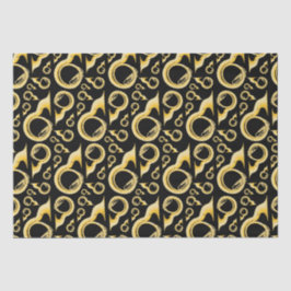 Papel De Seda Sousaphone Marching Banda Música Professora Músico