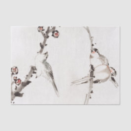 Papel De Seda SPARRON ON BRANCH Tissue Paper