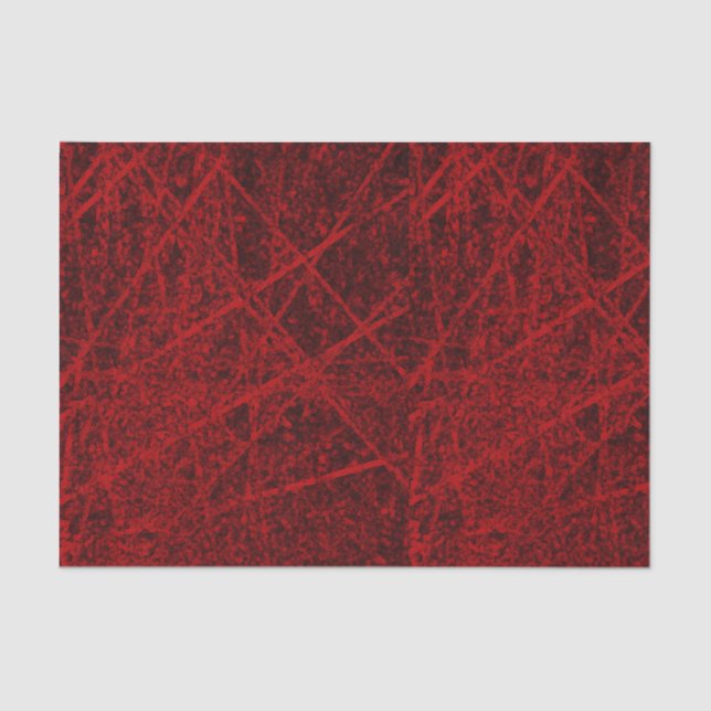 Papel De Seda Splatter vermelho (Frente )