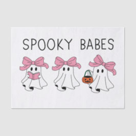 Papel De Seda Spooky babes cute ghost