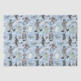 Papel De Seda Spooky Halloween