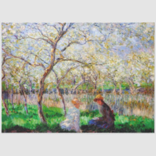 Papel De Seda Springtime, Monet