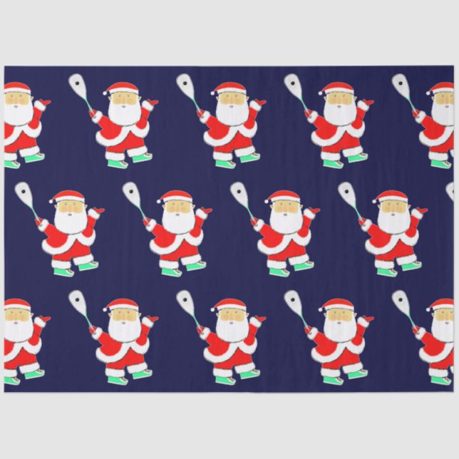 Papel De Seda Squash Player Holiday Gift (Frente )