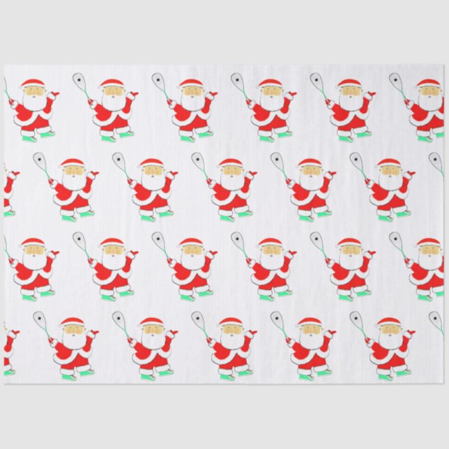Papel De Seda Squash Player Holiday Gift (Frente )