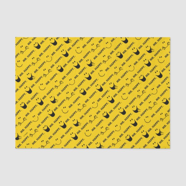Papel De Seda Sr. Happy | Todos os padrões de sorriso (Frente )