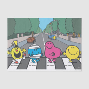 Papel De Seda Sr. Men Abbey Road Walkers