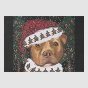 Papel De Seda Staffordshire Terrier Americano 