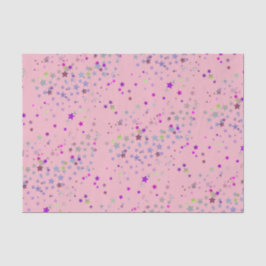 Papel De Seda Star Shine Party Stars Festa estrelas!rosa