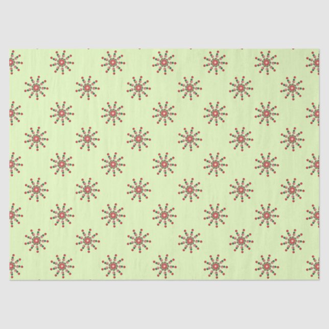 Papel De Seda Starburst Natal (Frente )