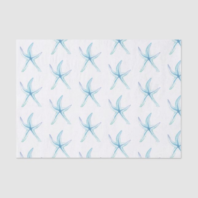 Papel De Seda Starfish em pastéis (Frente )