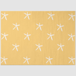 Papel De Seda Starfish na areia