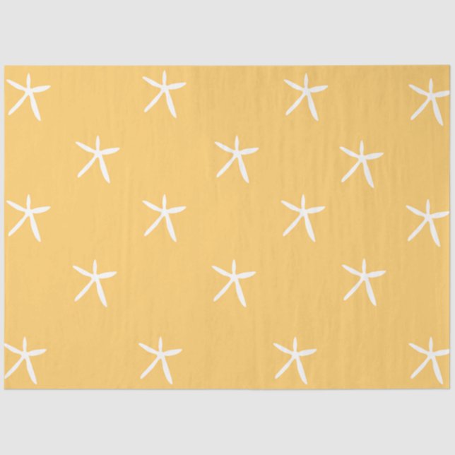 Papel De Seda Starfish na areia (Frente )