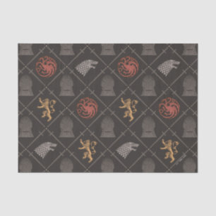 Papel De Seda Stark, Lannister, Targaryen, Padrão de Trono de F